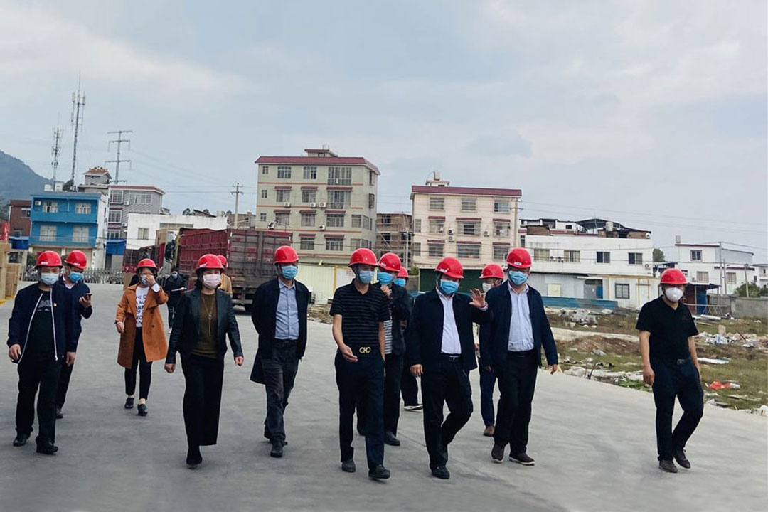 市纪委书记古国章一行莅临桂林矿机走访调研
